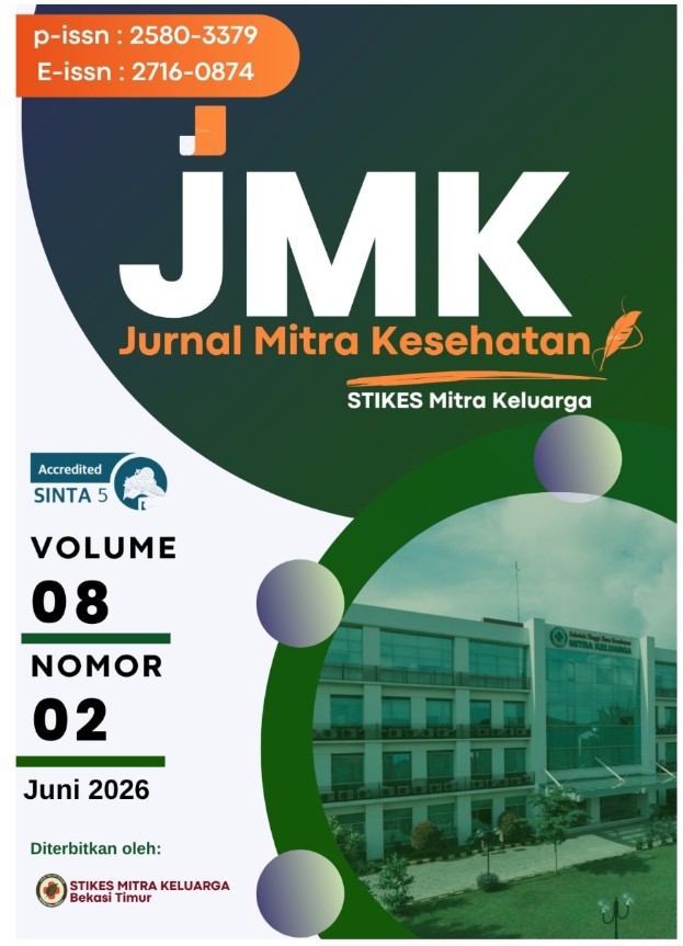 					View Vol. 8 No. 02 (2026): Jurnal Mitra Kesehatan
				