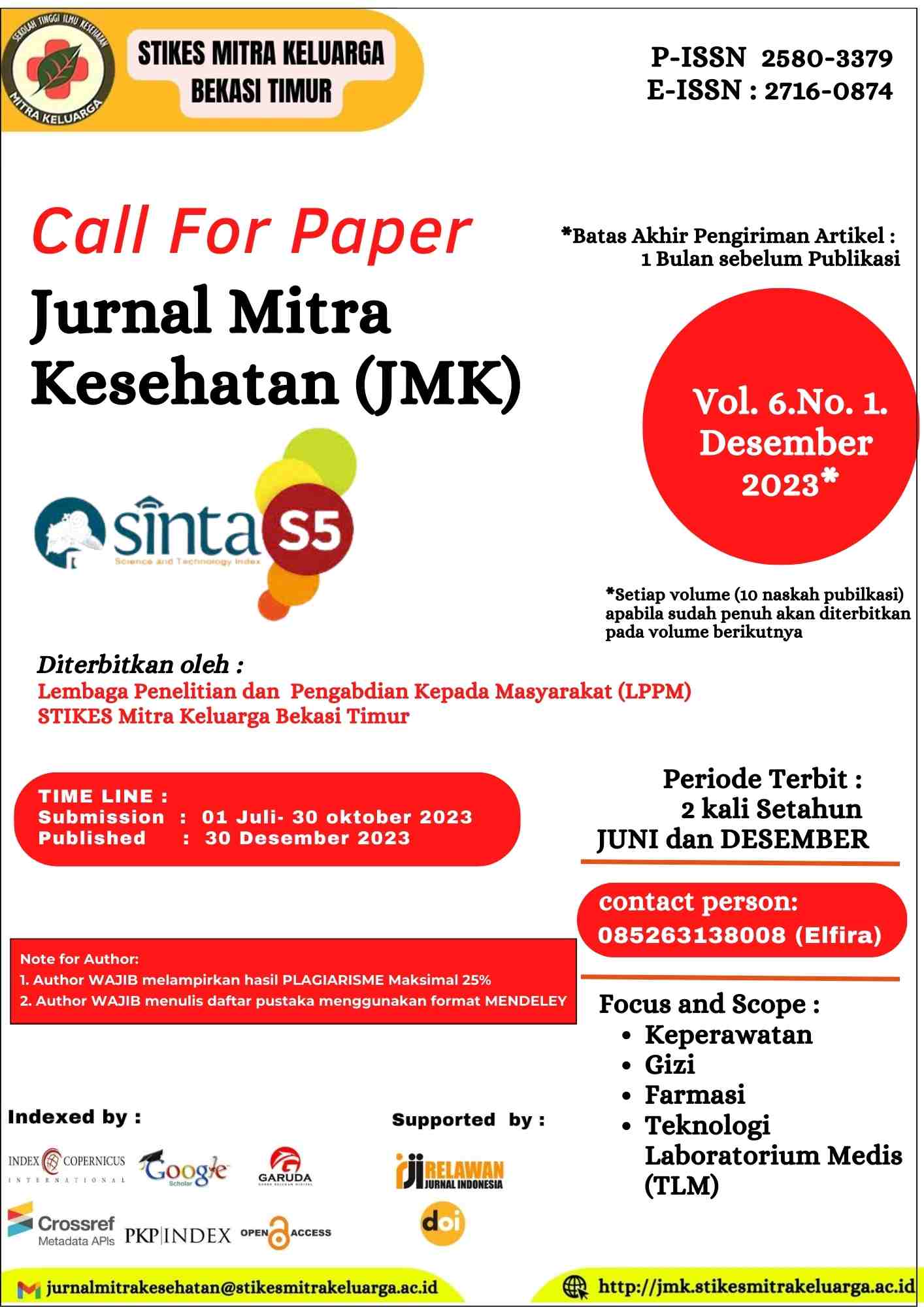 CALL FOR PAPER JMK